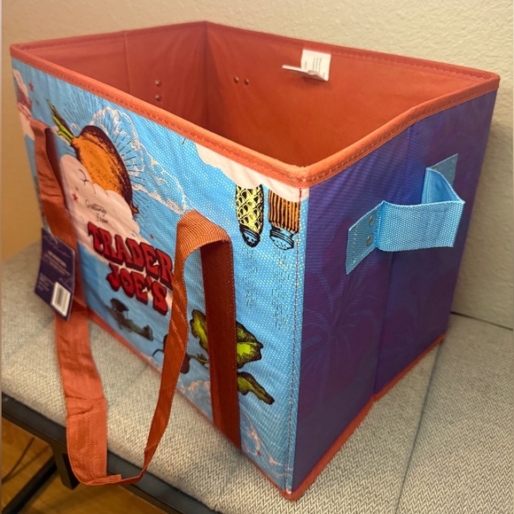 Trader Joe's Stand-Up Collapsible Grocery Tote Bag - Picture 5 of 15